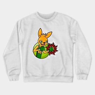 Boxing Kangaroo Crewneck Sweatshirt